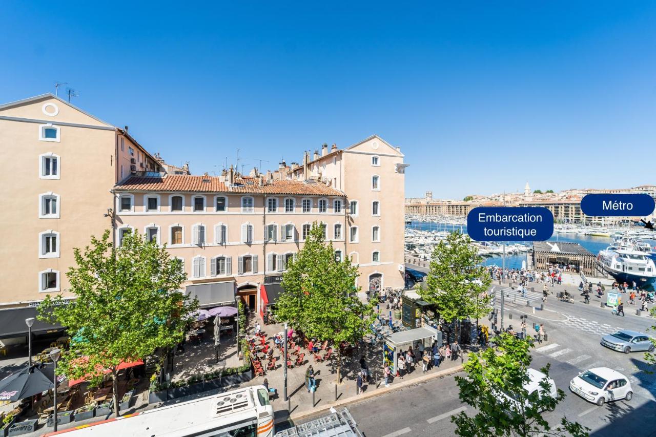 Magnifique 105M2 Au Coeur Du Vieux-Port Apartment Marseille Bagian luar foto